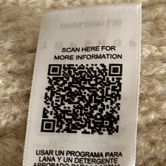 Topshop Wool Blend Open Front Belted Cardigan - NWOT - Size 0-2 - Picture 8 of 8